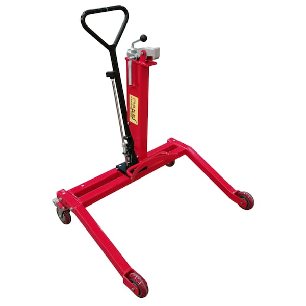 Pake Handling Tools Pallet Straddling Drum Truck, 55 gal, 550lb, 32''L, 38.5''W, 44''H PAKDTR250 - main
